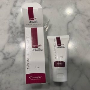 Genucel by Chamonix jawline treatment cream.